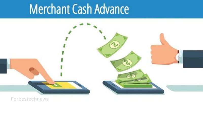 Advance on merchant credit