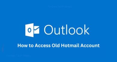 How to Access Old Hotmail Account