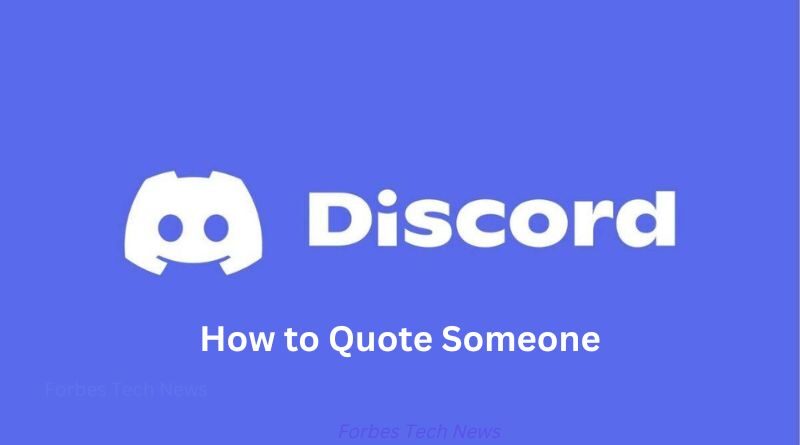How to Quote Someone on Discord